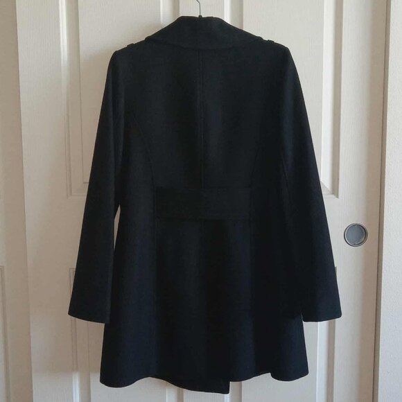 Michael Kors Wool Blend Double Breasted Peacoat - Picture 3 of 10